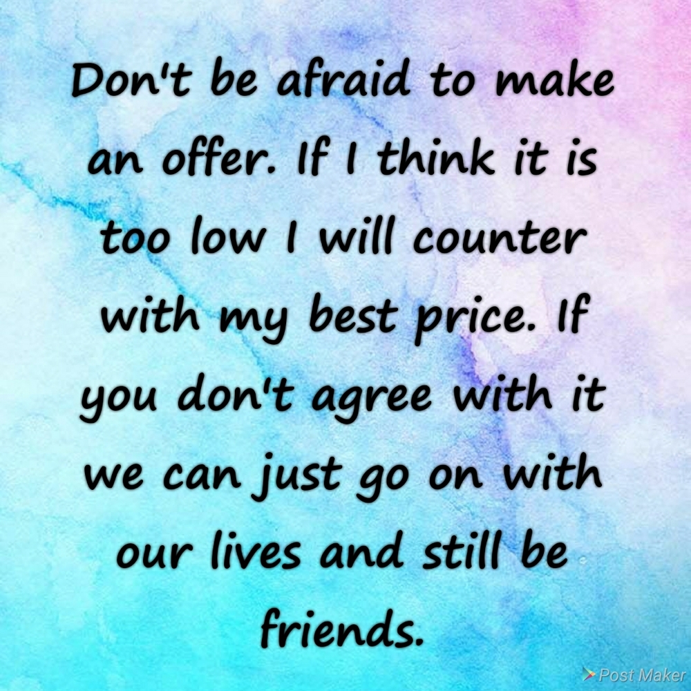Make an offer !